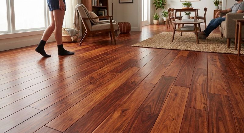 Cherry Floor Installation in Bel Air, MD