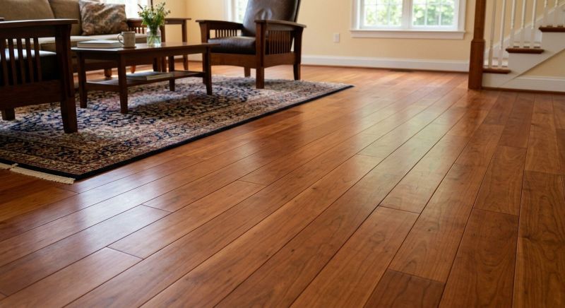 Cherry Floor Installation in Forest Hill, MD