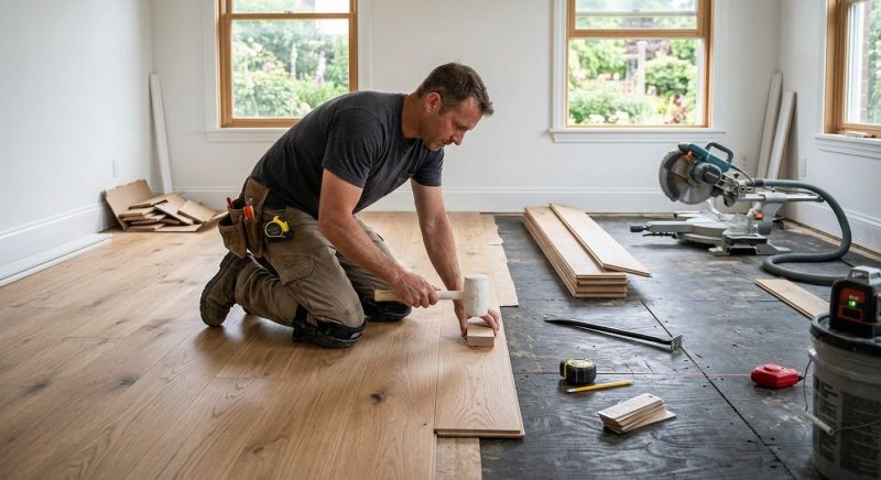 Hardwood Floor Installation in Baltimore, MD