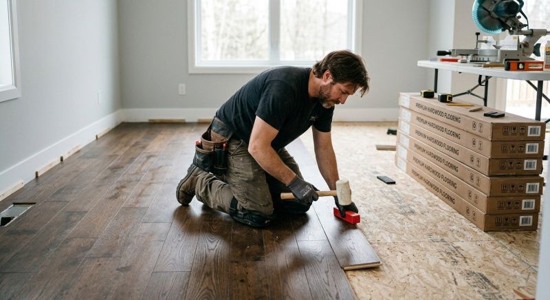 Hardwood Floor Installation in North East, MD
