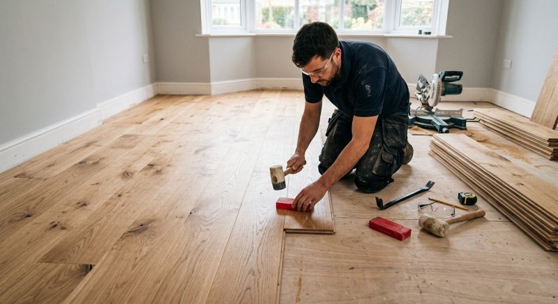 Hardwood Floor Installation in Rising Sun, MD