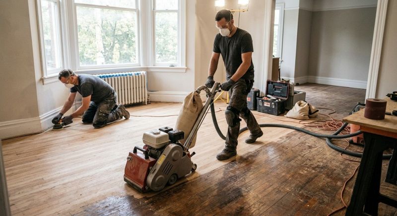 Hardwood Floor Renovation in Harford County, MD