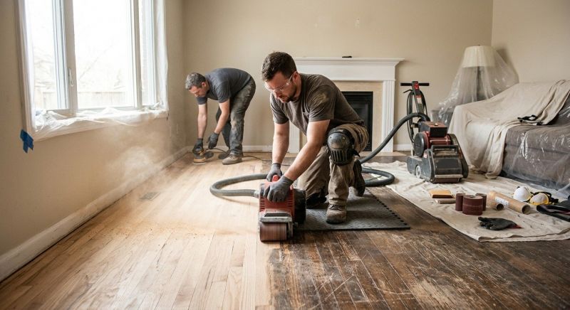 Hardwood Floor Renovation in Harford County, MD