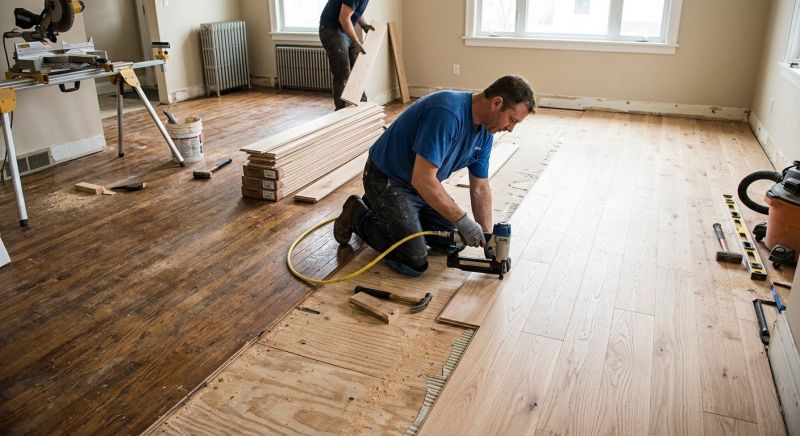 Hardwood Replacement in Bel Air, MD
