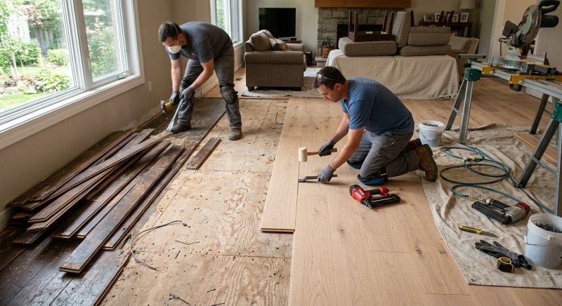 Hardwood Replacement in Brogue, PA