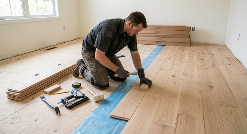 Hardwood Replacement in Maryland Line, MD