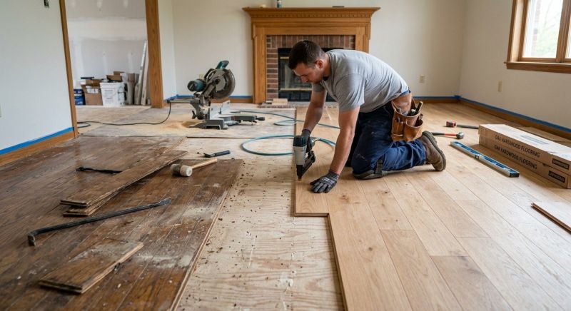 Hardwood Replacement in Rosedale, MD