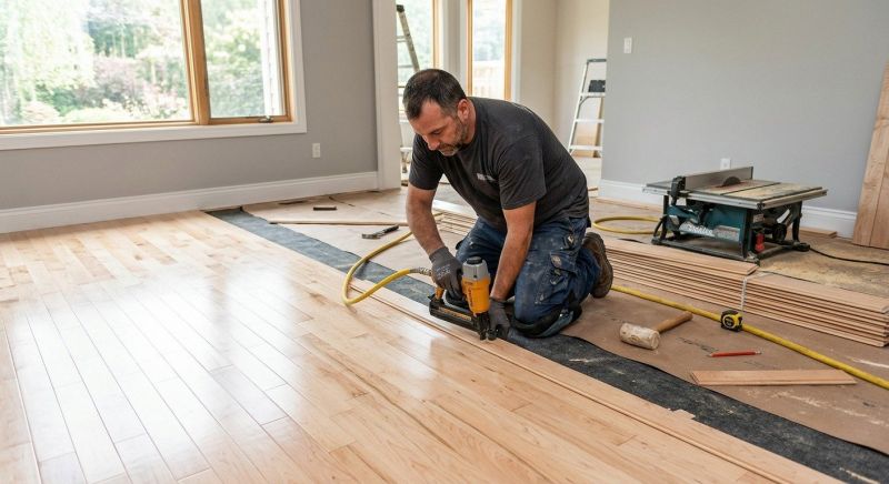 Maple Flooring Installation in Dundalk, MD