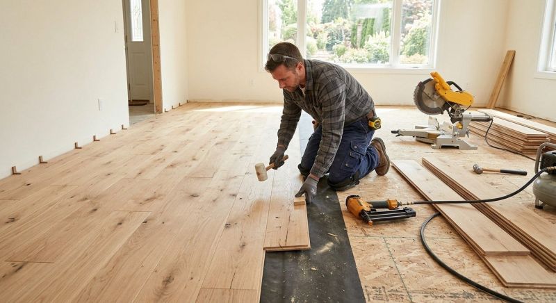 Oak Floor Installation in Rosedale, MD