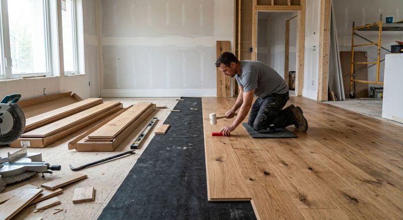 Plank Floor Installation in Harford County, MD
