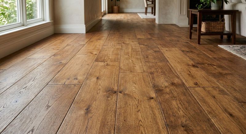 Wide Plank Floor Installation in Harford County, MD