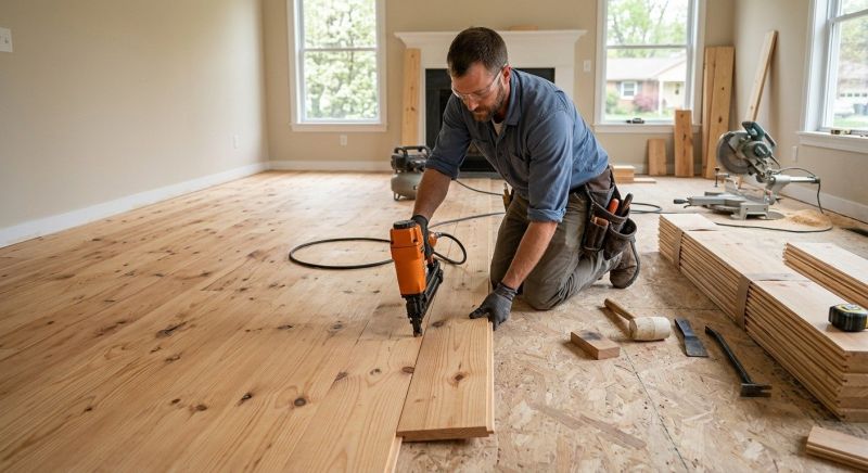 Wood Flooring Installation in Hydes, MD