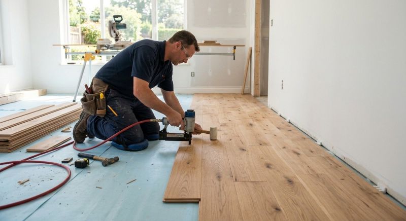 Wood Flooring Installation in Maryland Line, MD