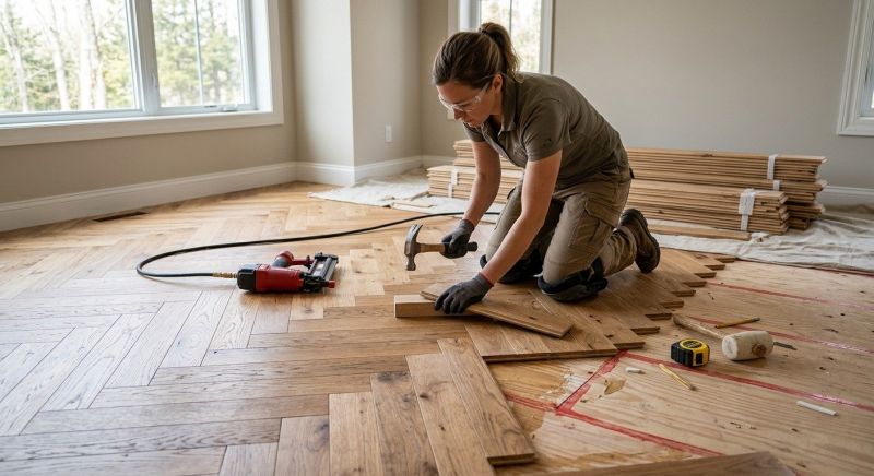 Wood Flooring Installation in Owings Mills, MD