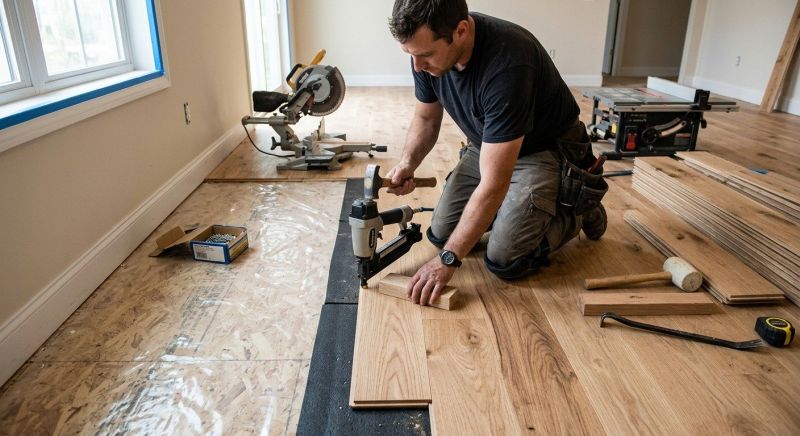 Wood Flooring Installation in Owings Mills, MD